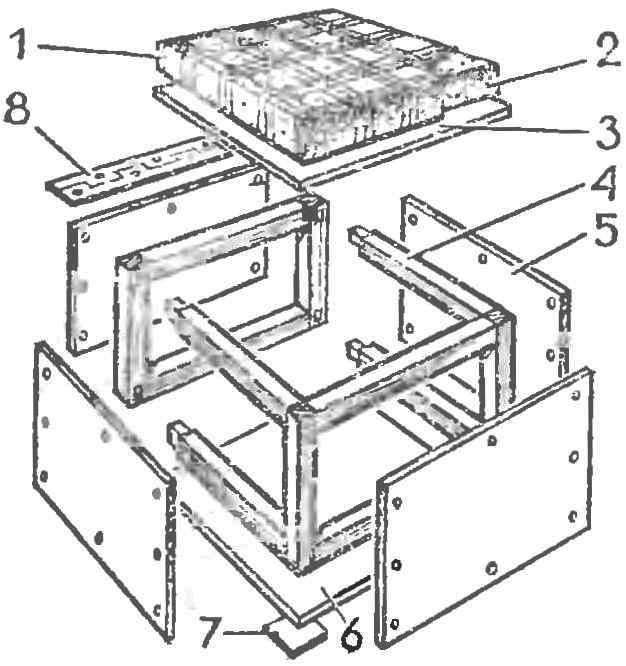 Кубик-модуль (вариант с фанерой)