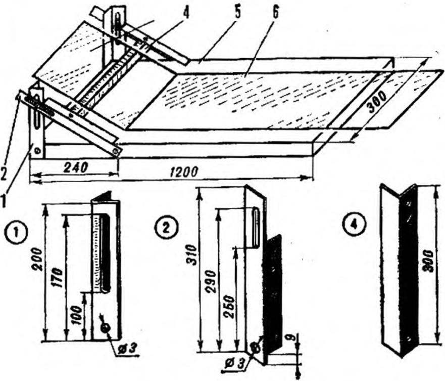 The slipway for Assembly and control of wing panels