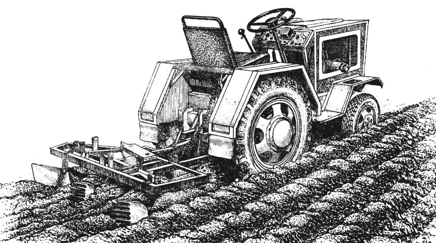 MINI-TRACTOR FROM THE PLOW