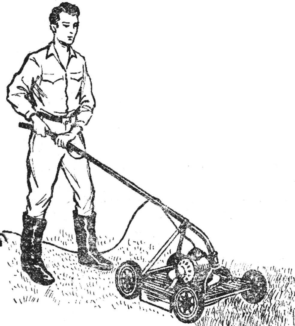 AS THE POLISHER WAS THE MOWER
