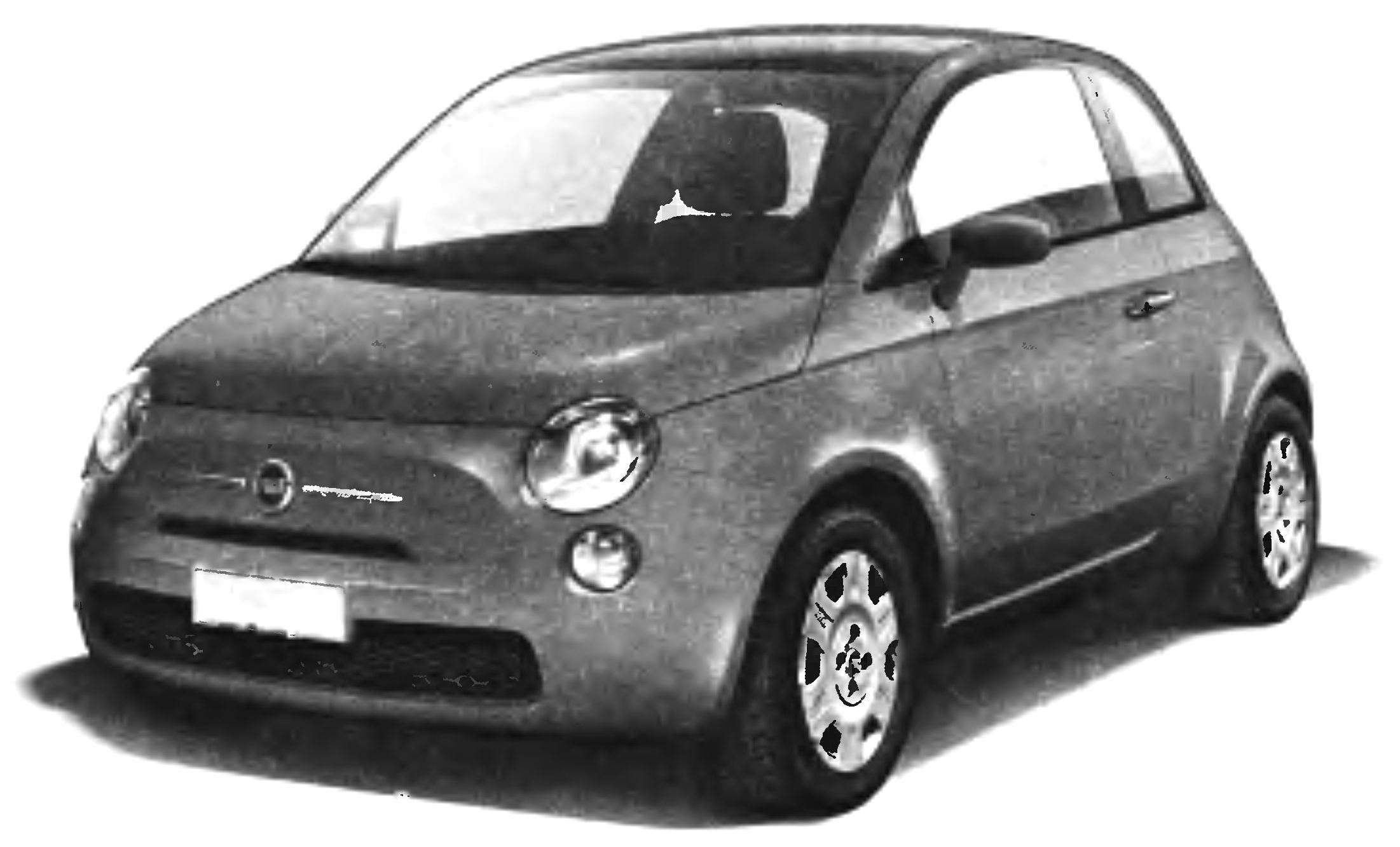 «Пятисотый» третьего поколения — FIAT-500 выпуска 2007 года и его компоновка