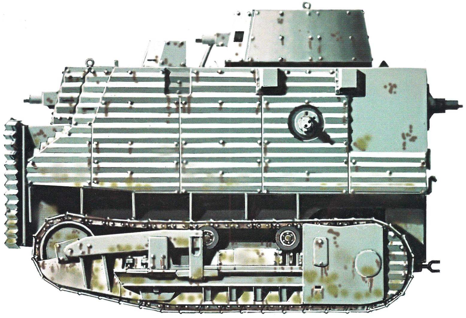 Новозеландский танк Боба Сэмпла на базе трактора «Катерпиллер» D8