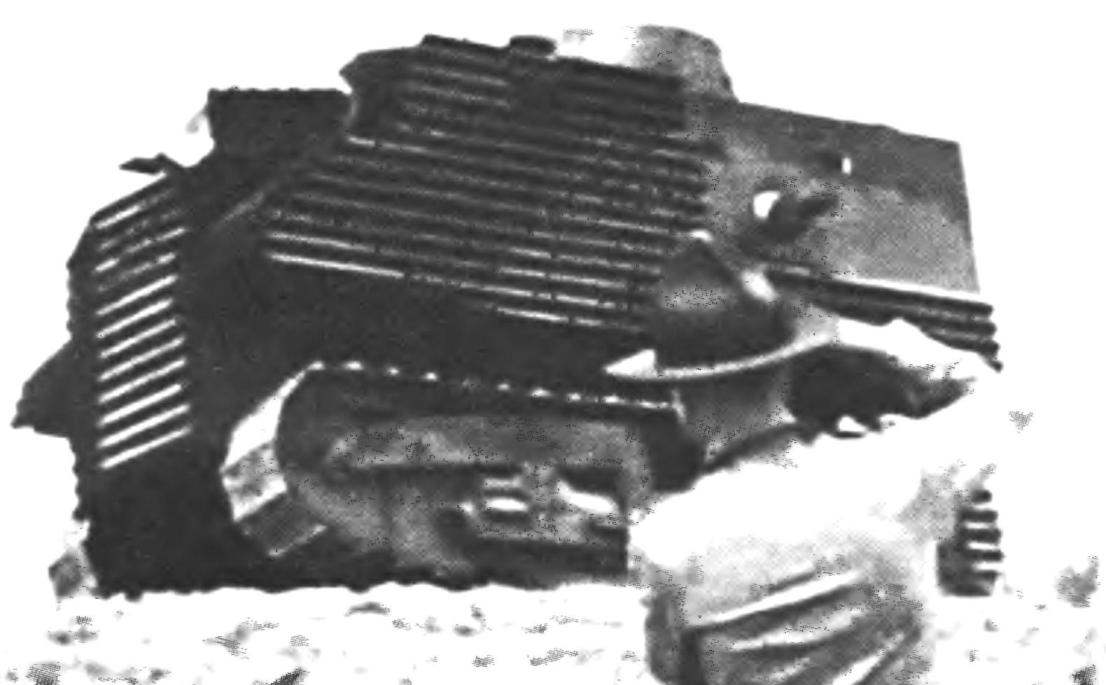 Испытания танка на полигоне. Сентябрь 1940 г.