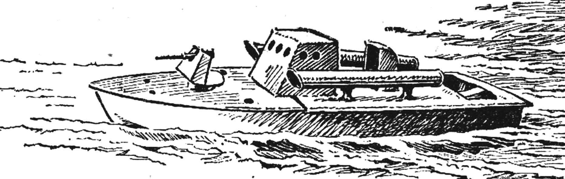 BOAT WITH PROPULSION