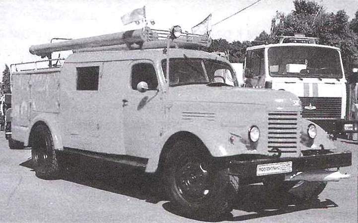 Пожарный автомобиль на базе ЗиС-150