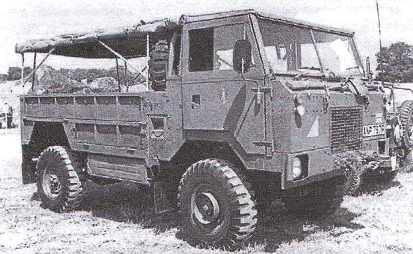 Бортовой грузовой автомобиль с открытым кузовом FV-19000. 1976 г.