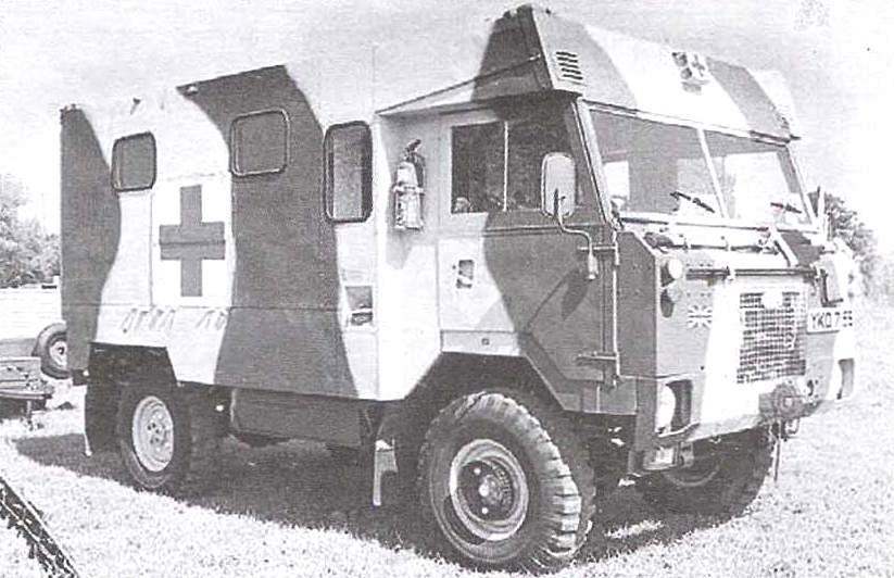 Армейский санитарный автомобиль FV-19010. 1977 г.