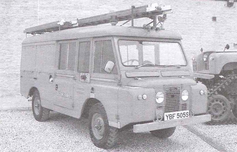 Пожарный автомобиль на шасси FC101. 1975 г.