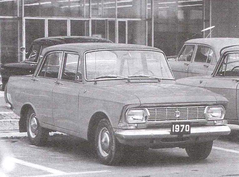 Дальнейшее развитие концепции 408-го—«Москвич-412» выпуска 1967 года