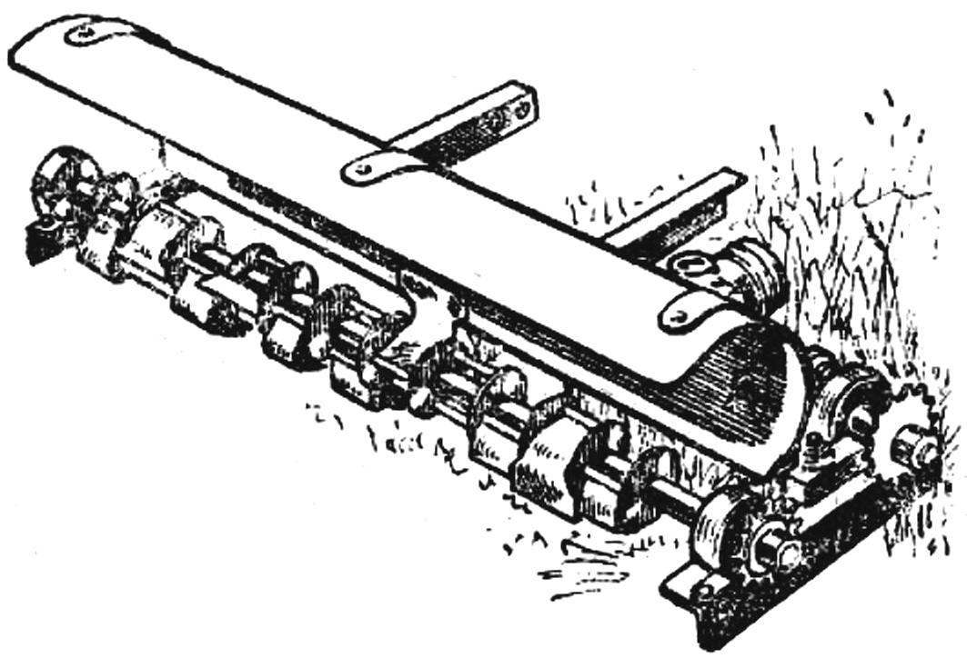 Сенокосилка роторная своими руками чертежи