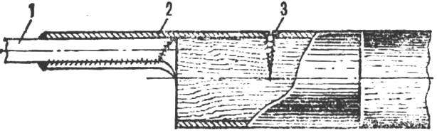 Fig. 2. Weld cultivator with handle