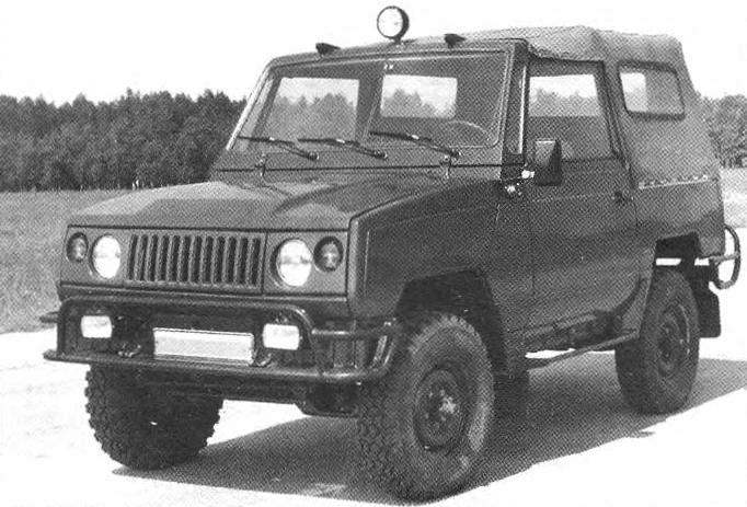 УАЗ-3171 — один из экспериментальных вариантов 469-го