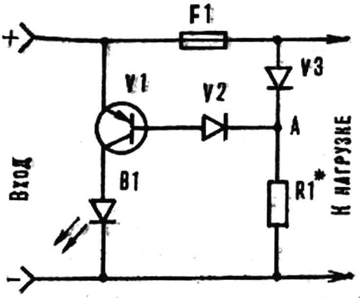 THE INDICATOR OF COMBUSTION OF FUSE