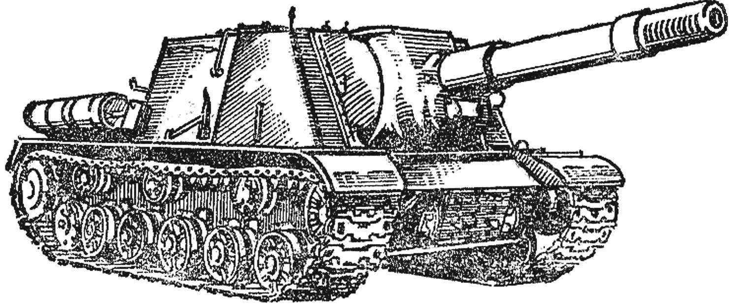 Fig. 4. The SU-152.