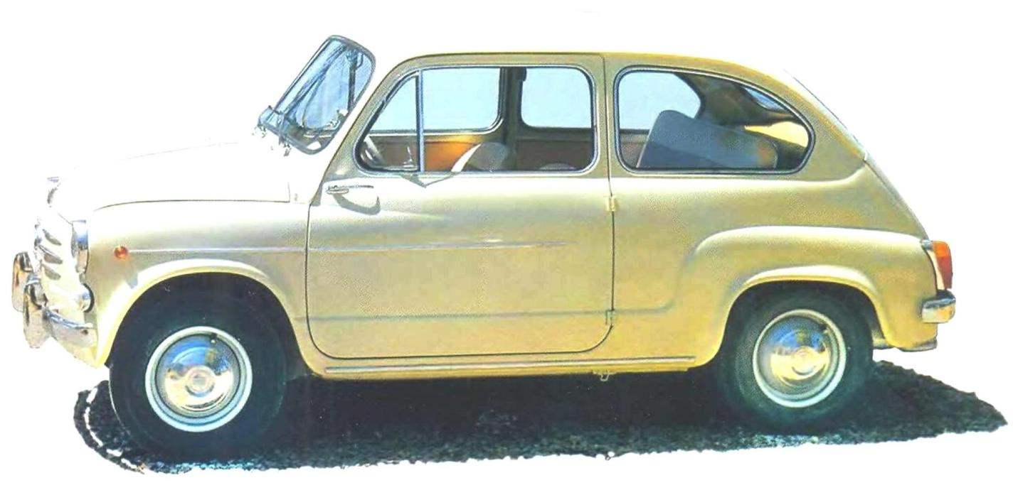 Прототип автомобиля ЗАЗ-965А FIAT-600