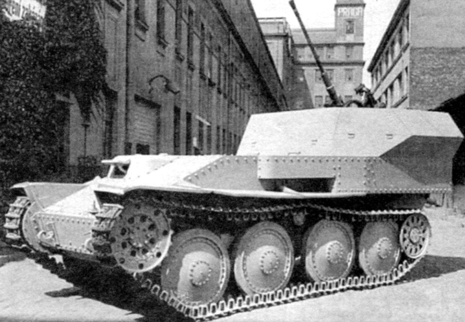 Зенитный танк Pz.Kpfw/38(t) «Гепард» Вермахта