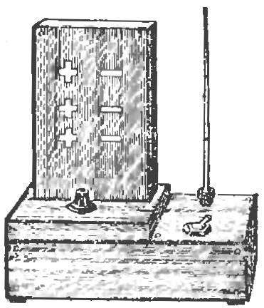 ELECTROSCOPE WITH THE DISPLAY OF THE SIGN