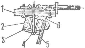 Fig. 6. Install the crossmember on the body