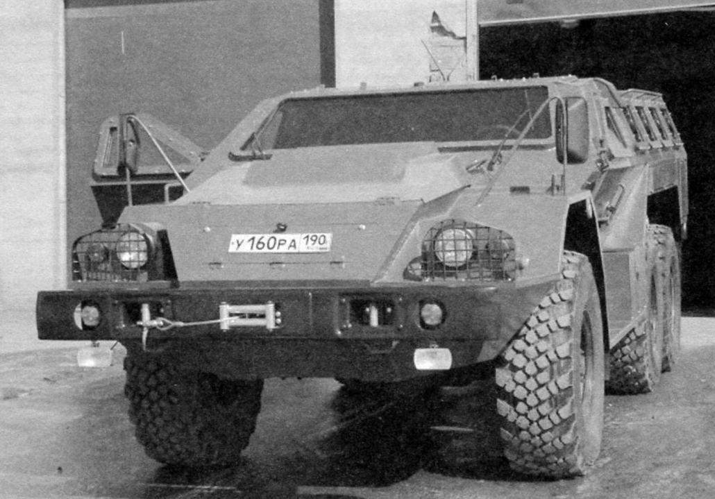Бронеавтомобиль СБА-60-К2 «Булат», созданный на базе грузовика КАМАЗ-5350