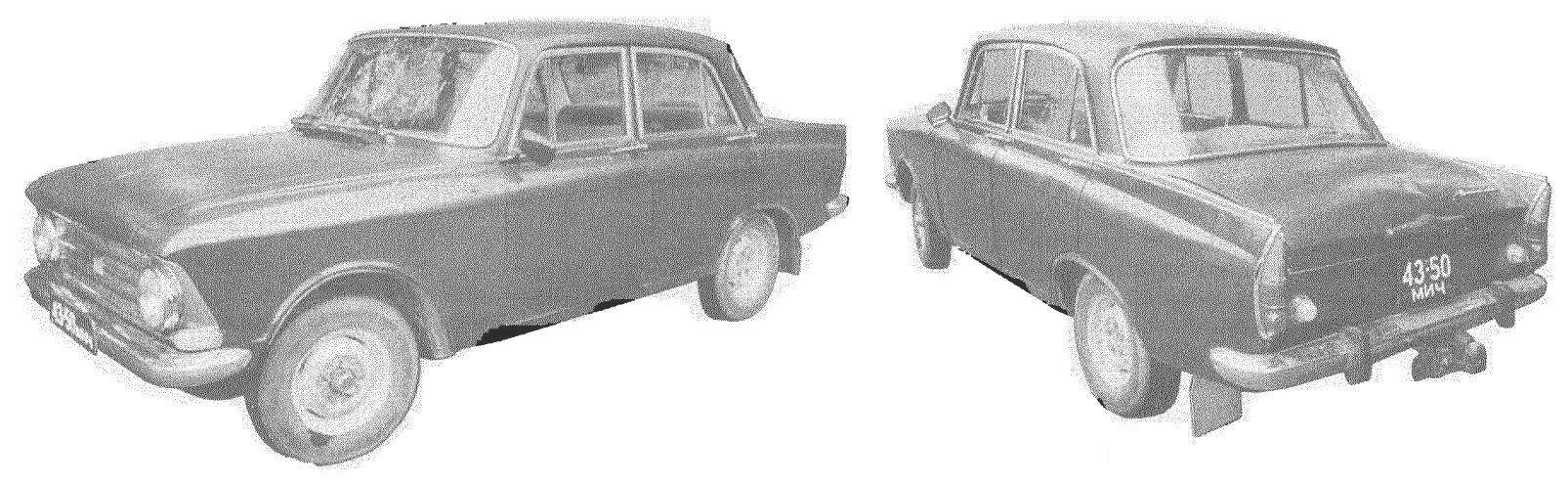 Четырехдверный седан «Москвич-408» выпуска 1964 года