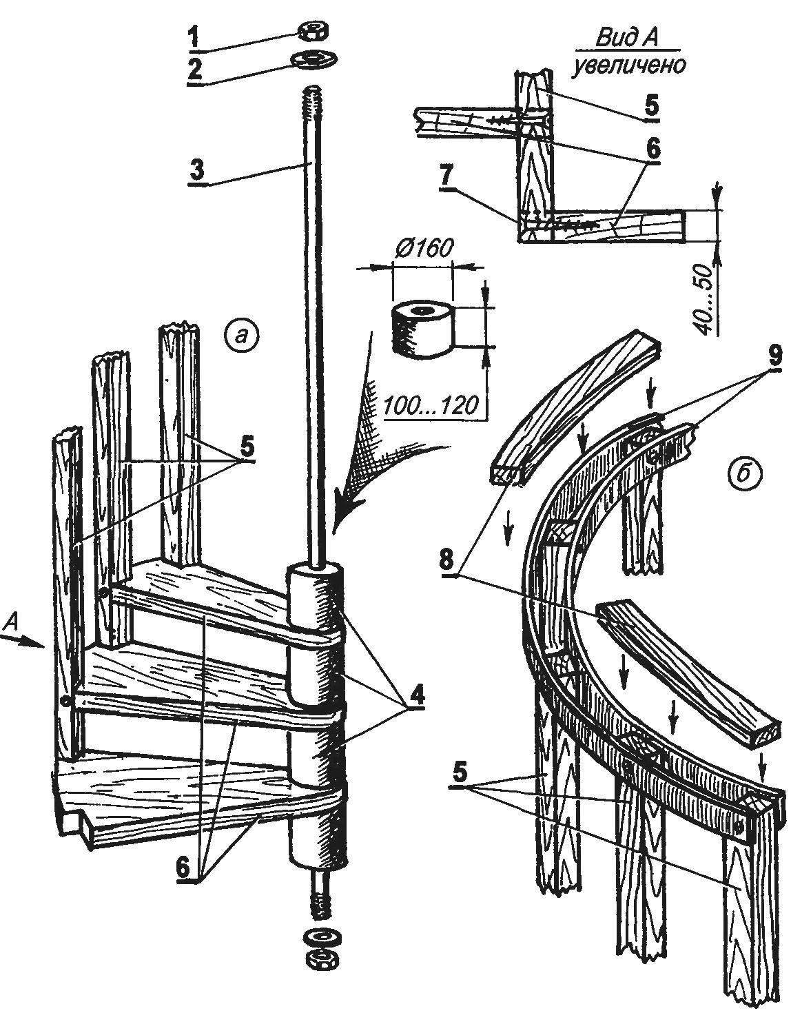 Design wooden stairs