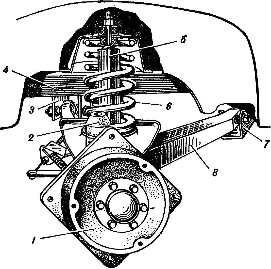 Fig. 7. Rear suspension