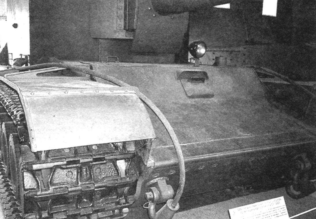 Т-100-Y. Лобовой лист с толщиной брони 60 мм