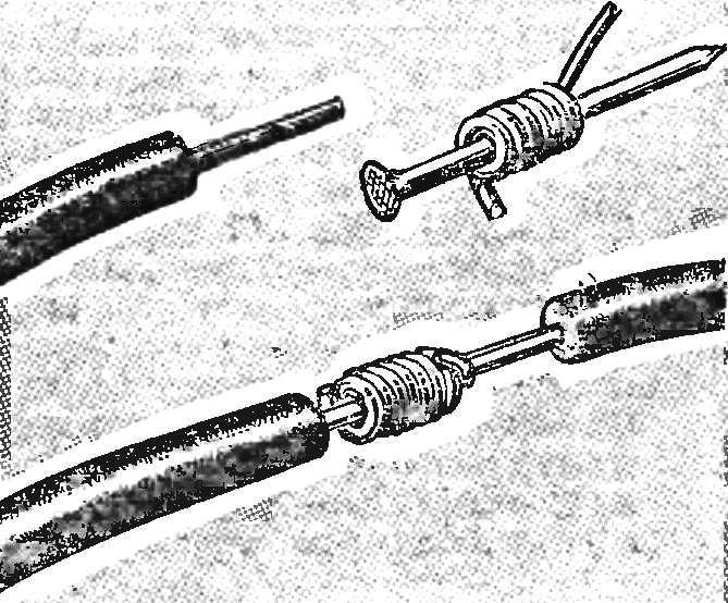 SPIRAL IN THE ROLE CONNECTOR