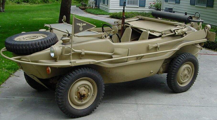 Military vehicle amphibious SCHWIMMWAGEN