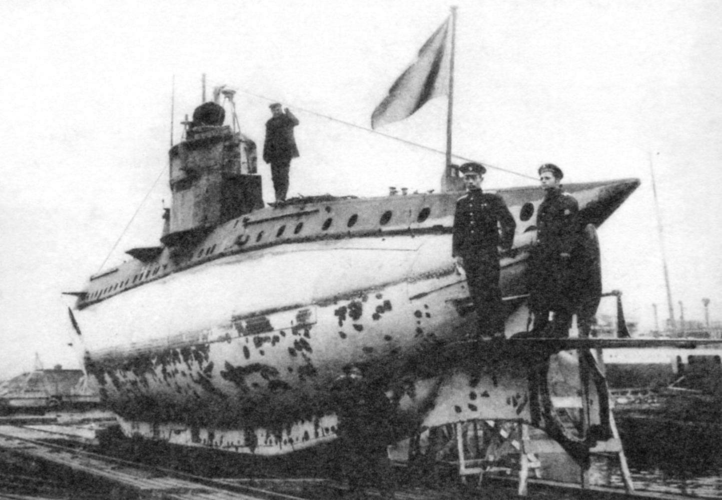 Подводная лодка «UB-18» (Тип UB II), Германия, 1915 г.