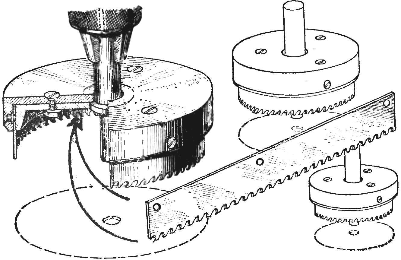 WHAT TO DO WITH THE WRECKAGE OF THE SAWS?