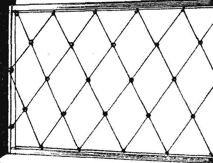 Safety grid on the window and the balcony