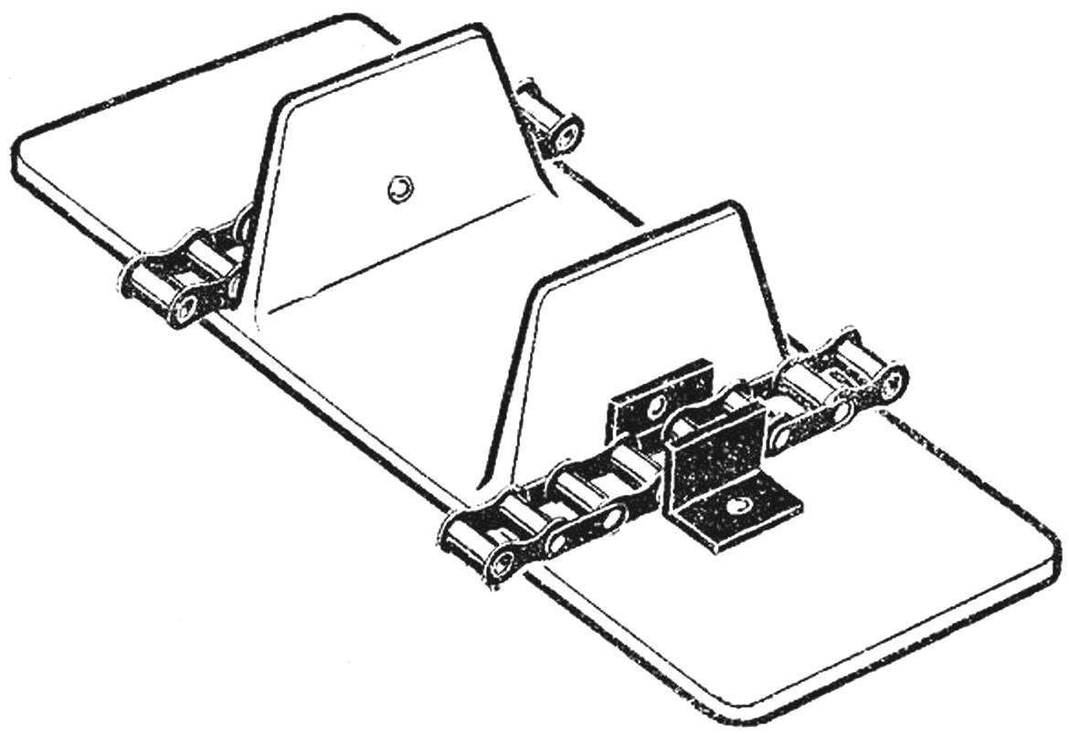Fig. 7. The design of the tracks.