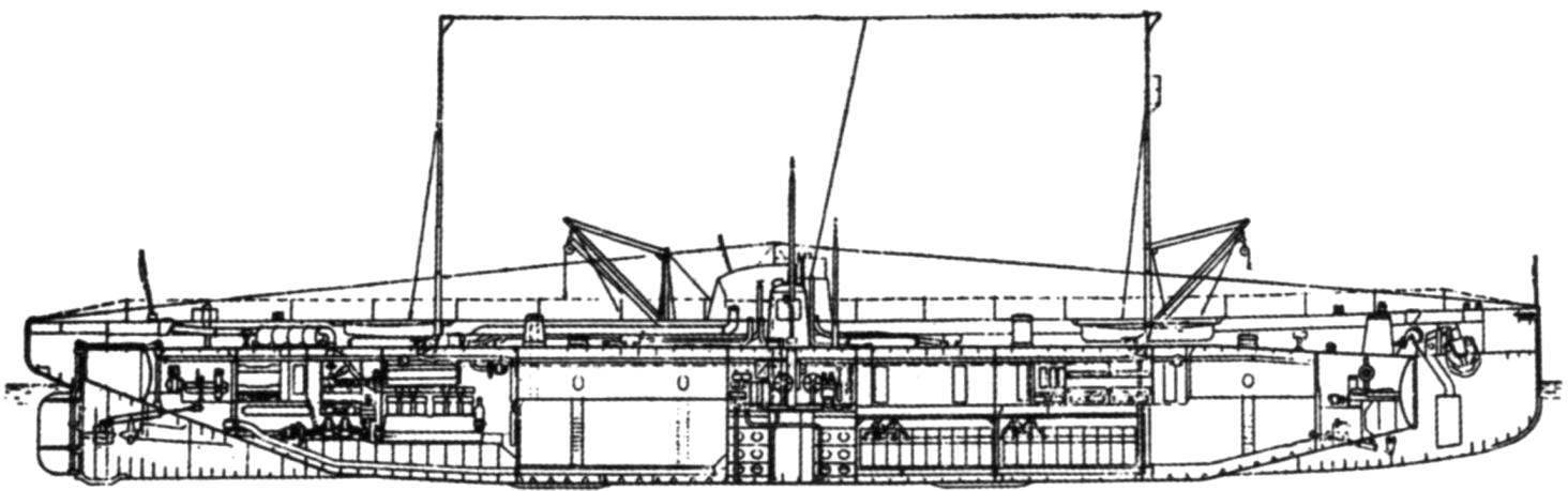 Торговая подводная лодка «Дойчланд», Германия, 1916 г.