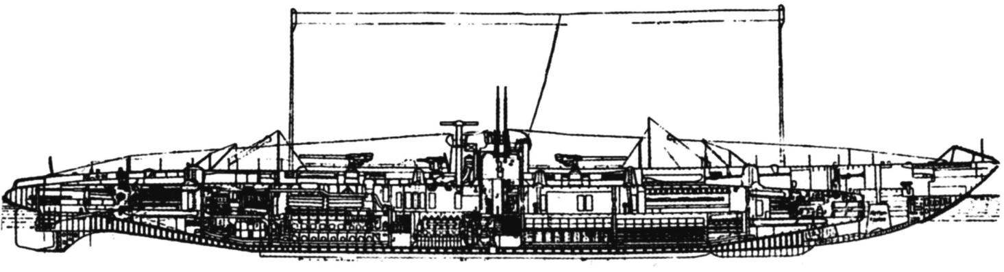 Подводный крейсер «U-140» «Капитан-лейтенант Веддинген», Германия, 1918 г.