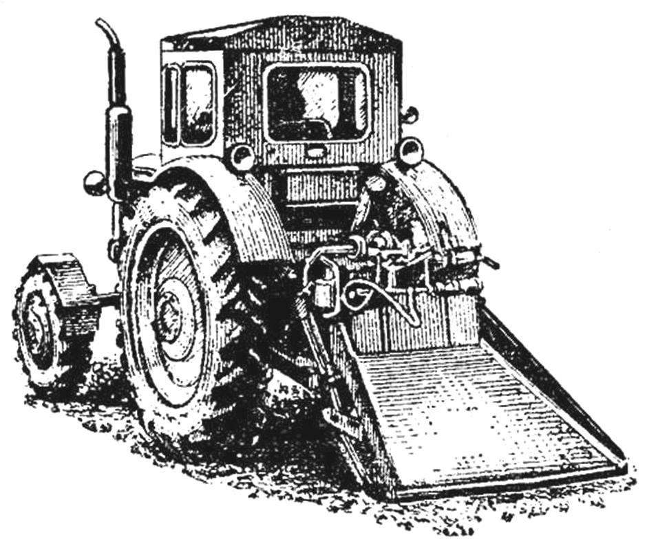 WINCH TRACTOR
