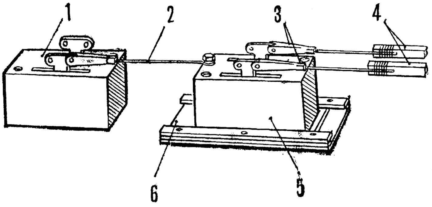 Fig. 3. Drive by guides