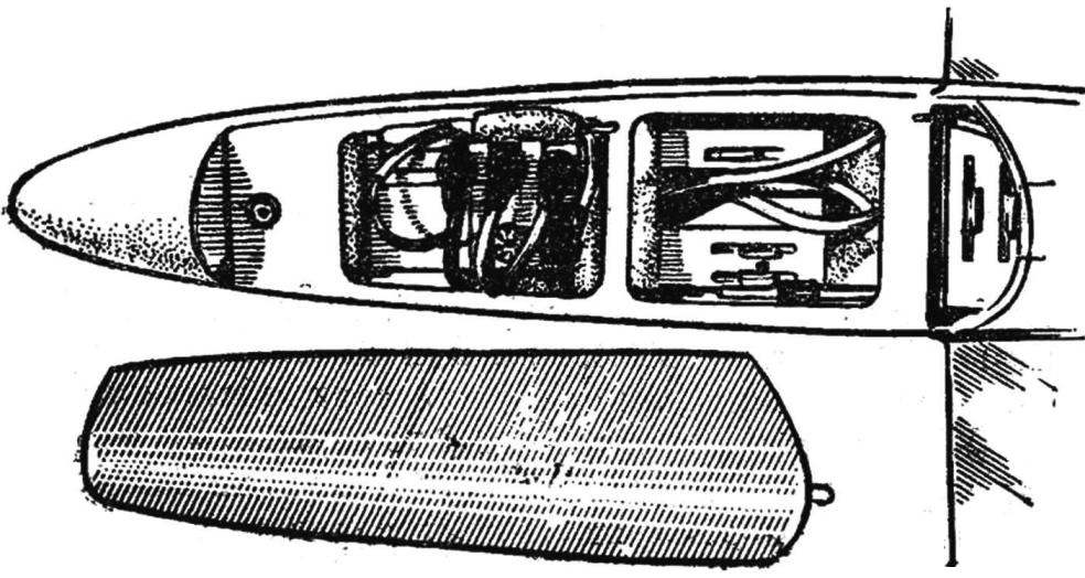 Fig. 5. The placement of the equipment slide type model.