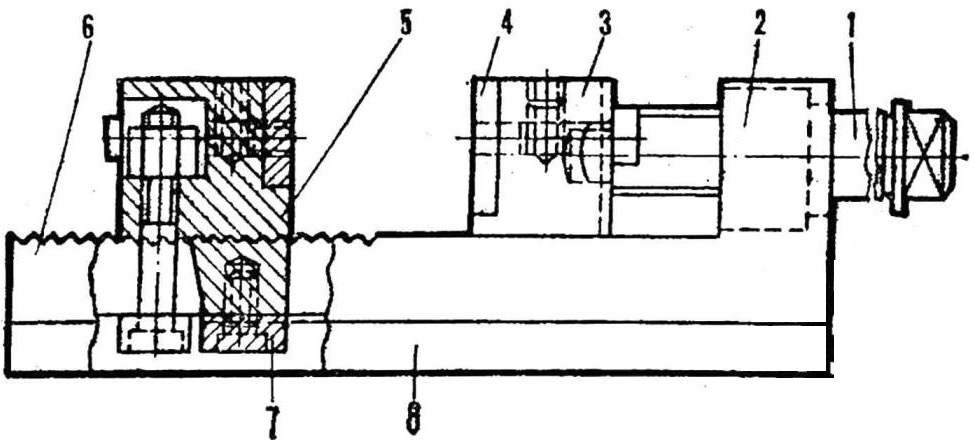 VISE ON THE MACHINE