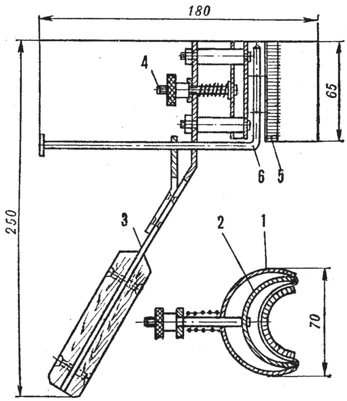 Brush pipe