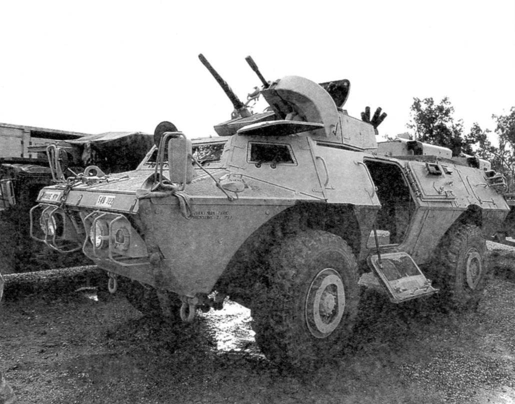 М1117 all-wheel-drive armored car with the wheel formula 4x4