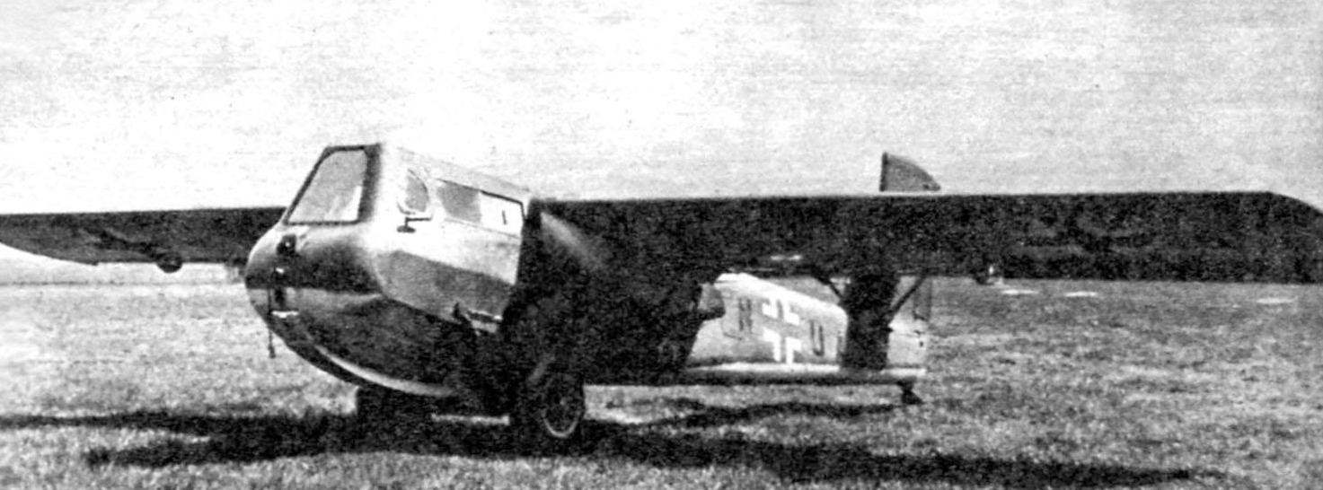 The first prototype of the BV 40 glider. Side marking - PN+UA. The gun has not been established. Visible bulletproof glass and the armor flap on side window. Note the flat face of the cab is welded from armor plates
