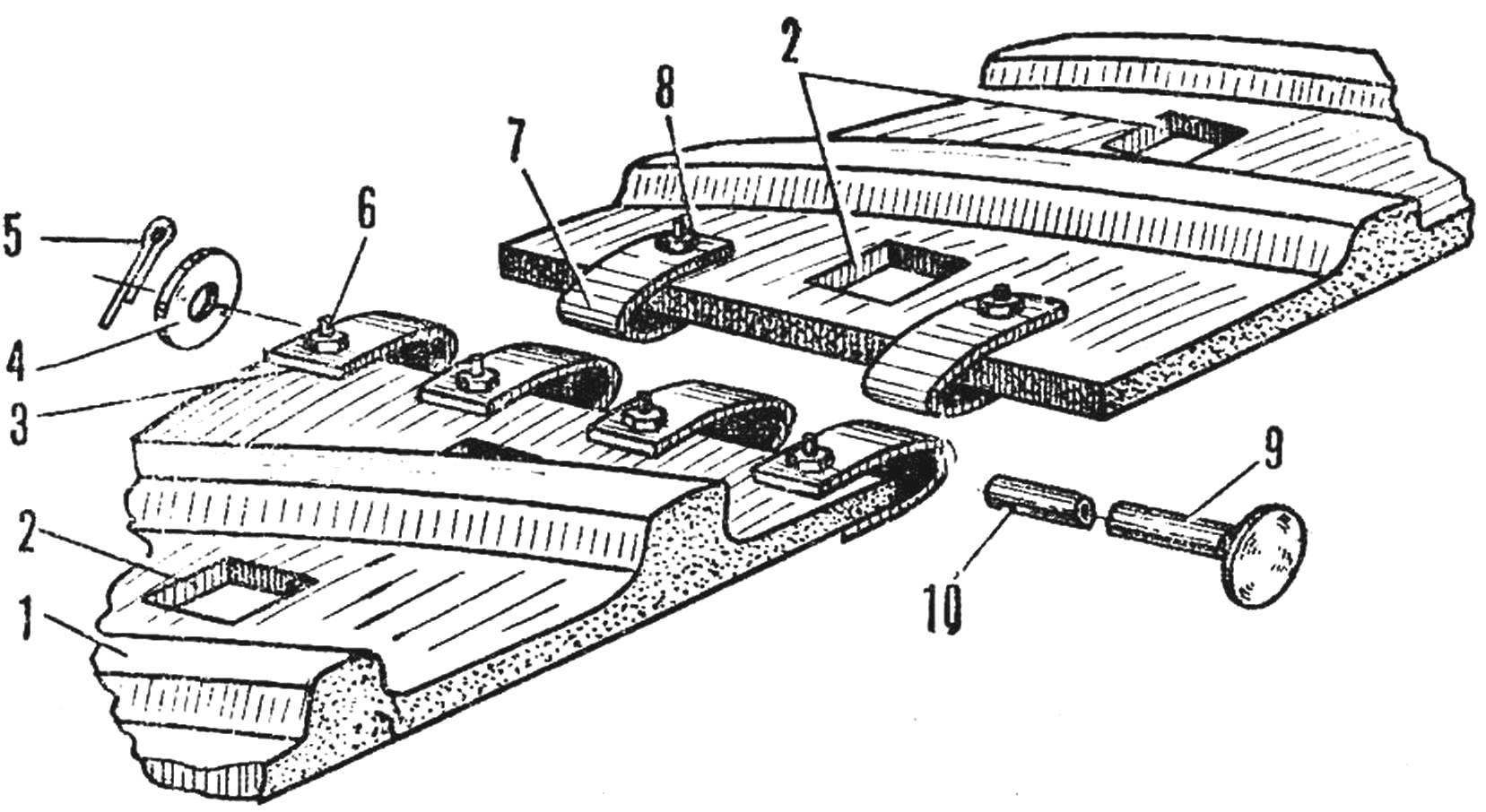 Fig. 9. The abutment strips motoart 