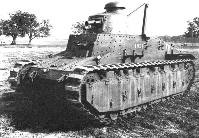 FRENCH INFANTRY TANK