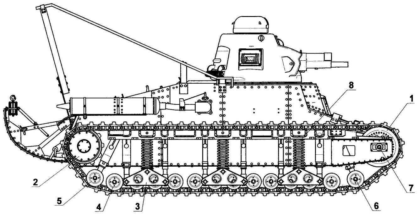 Tank D1 with removed bulwark.