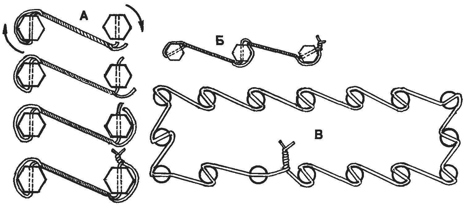 In the case of using the screw fastener prevents loosening its locking fixation is not a nut, since it is missing, and the screw head