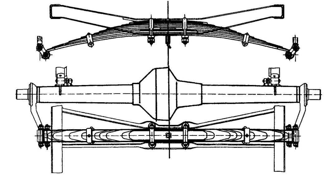 Rear suspension KIM-10