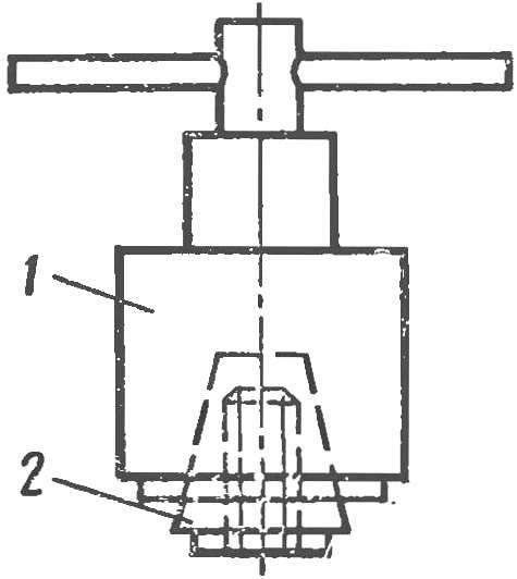 Composite cartridge length studs