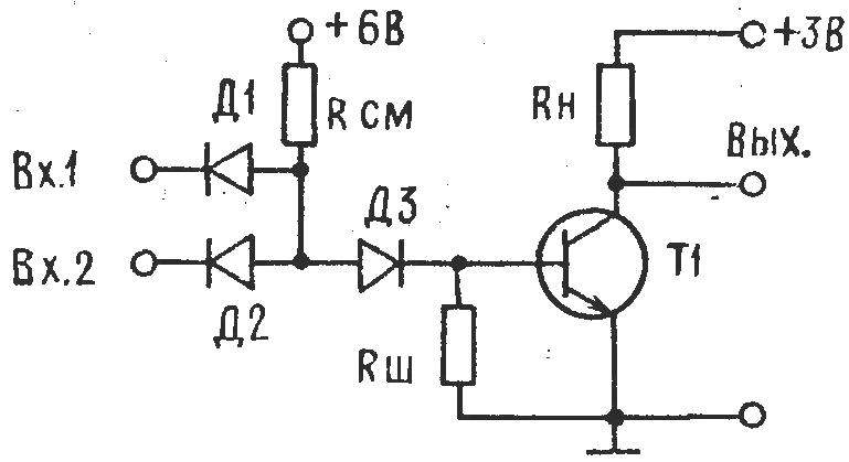 Fig. 3. The logical element of the DTL.