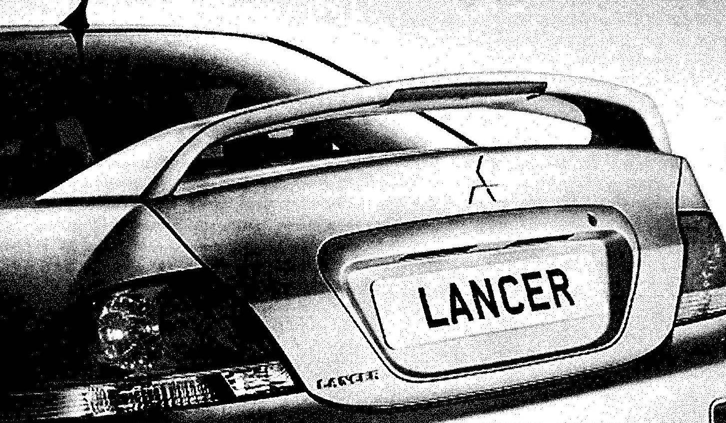 В качестве опции Lancer может быть оснащен спойлером